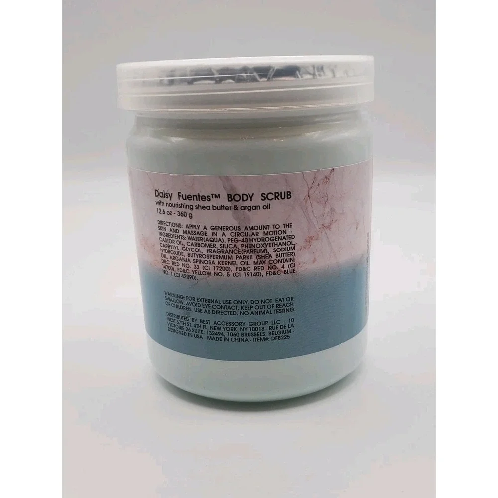Daisy Fuentes body scrub