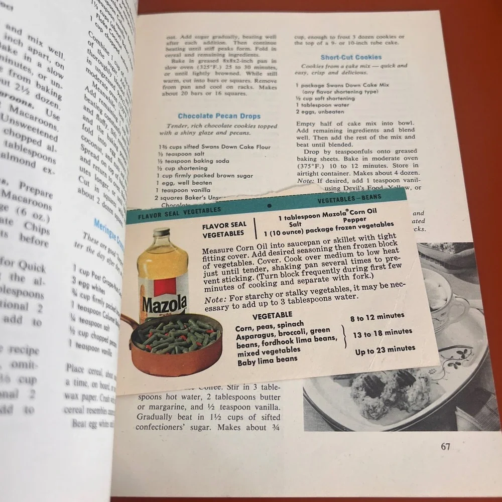 General Foods Kitchens vintage cookbook