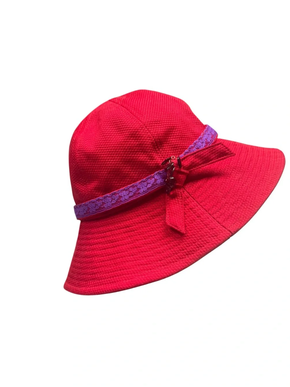 Vintage red wide