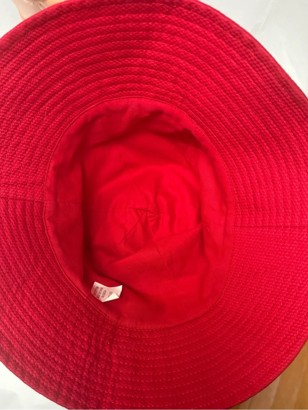 Vintage red wide