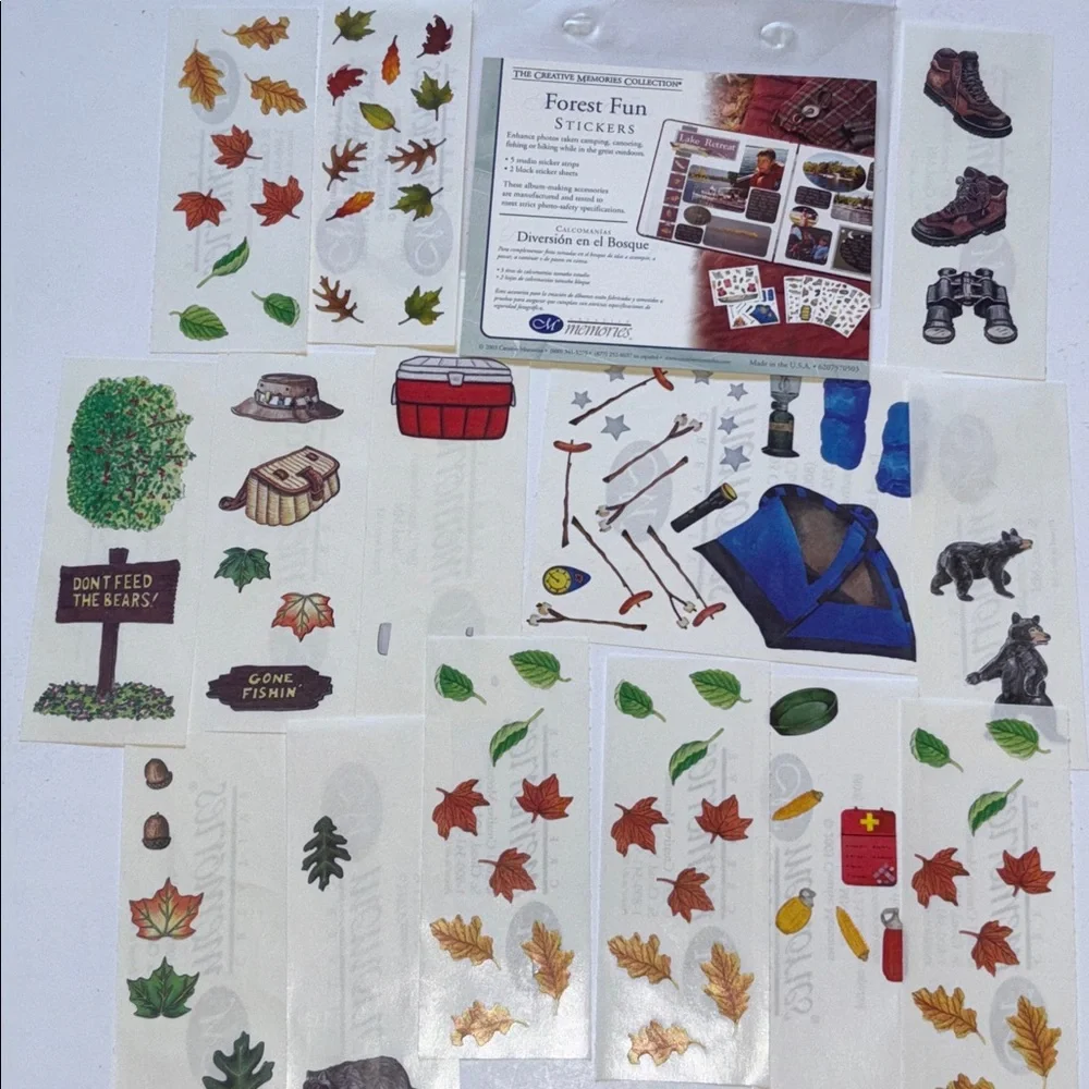 Creative Memories forest themed