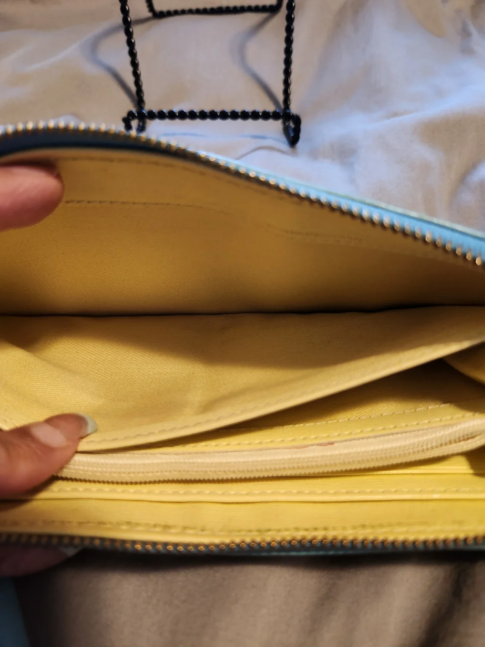 Fossil wallet light