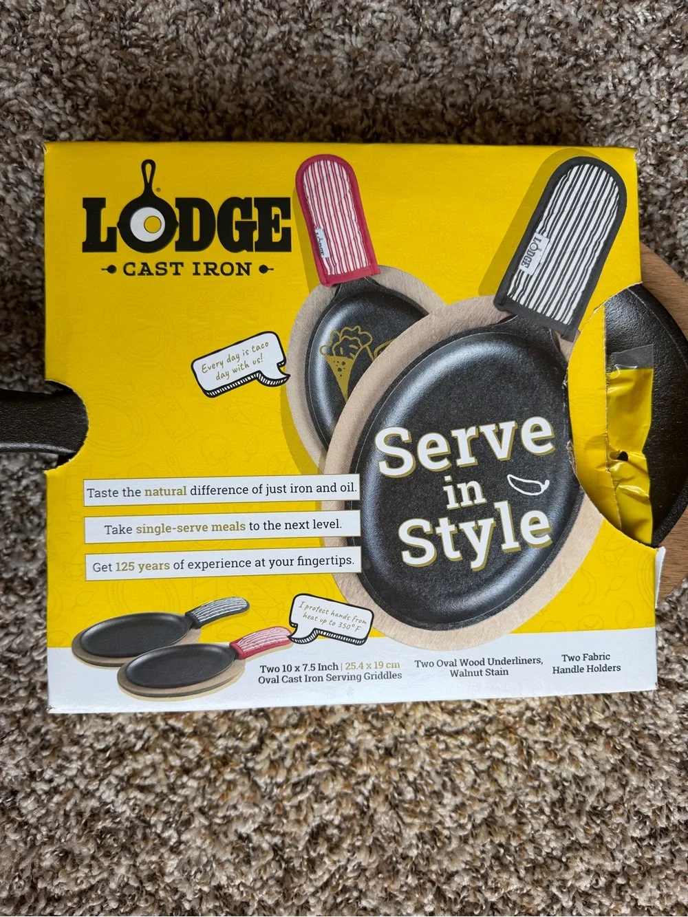 Lodge stain griddles