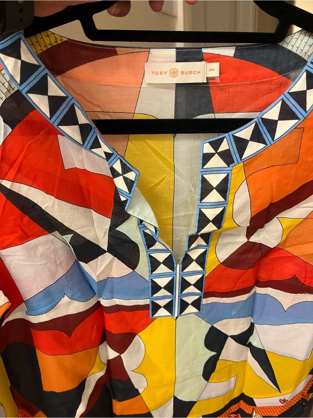 Tory Burch bold geometric