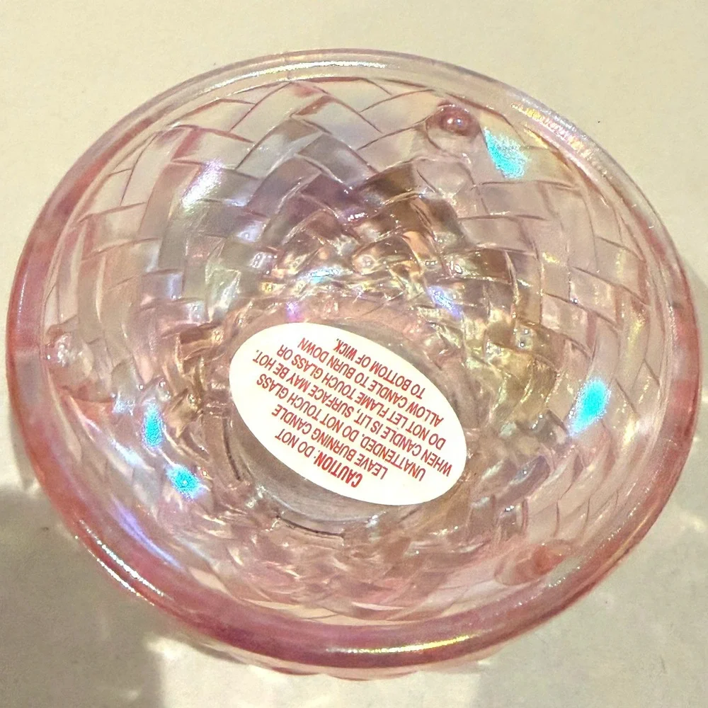 Fenton champagne basketweave