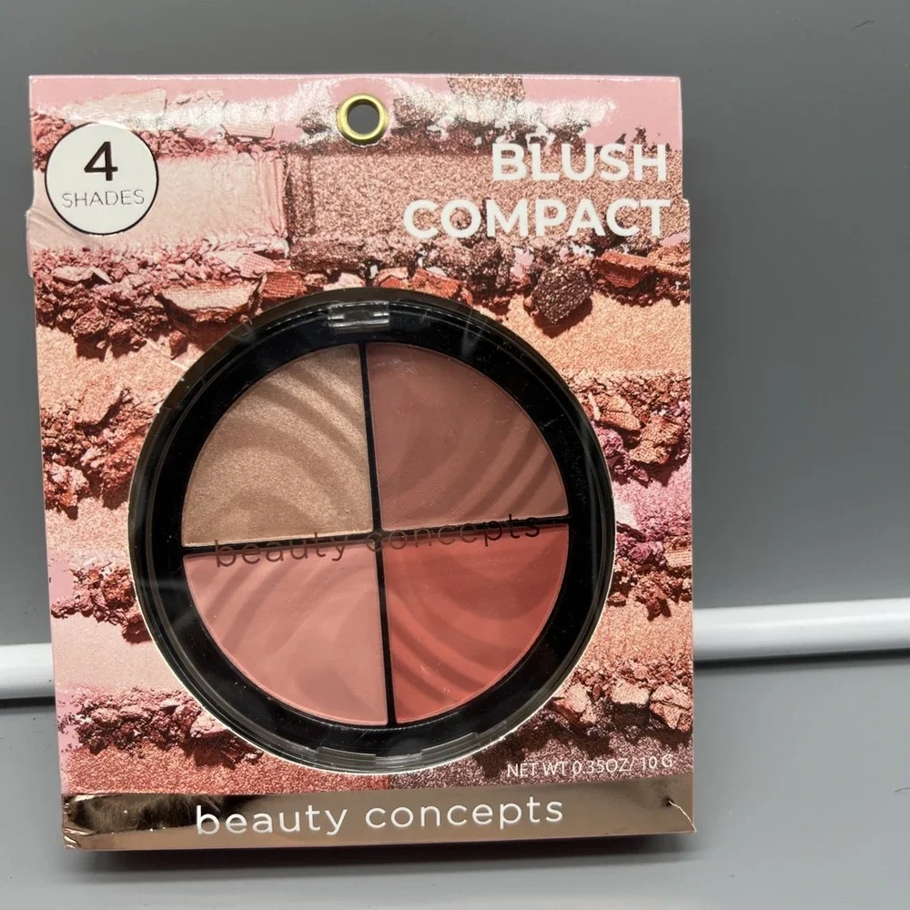 Beauty Concept 4 Shade Blendable Blush Palette/New Sealed.‎