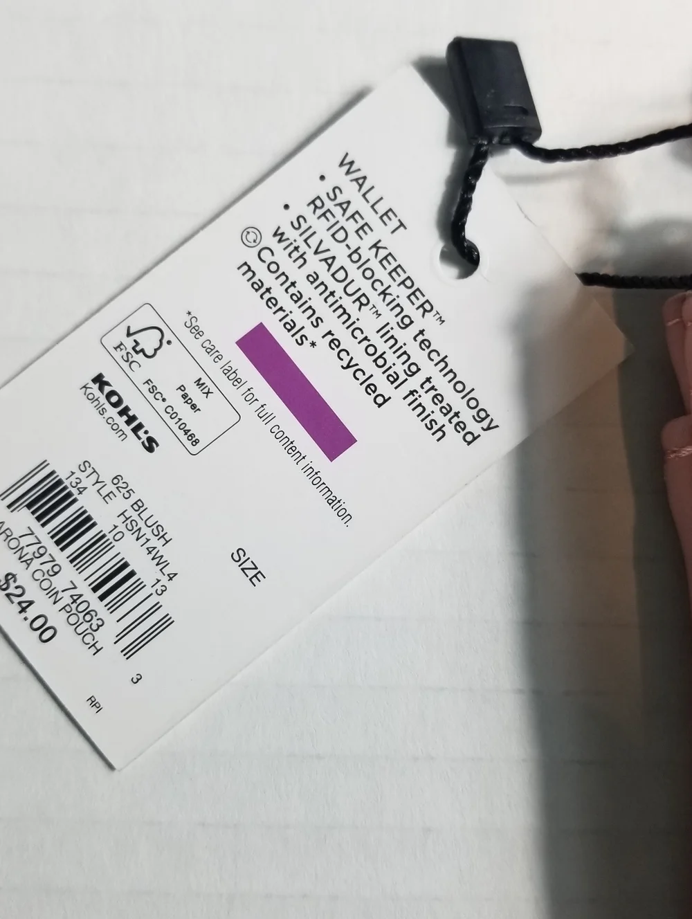 Sonoma *nwt wallet