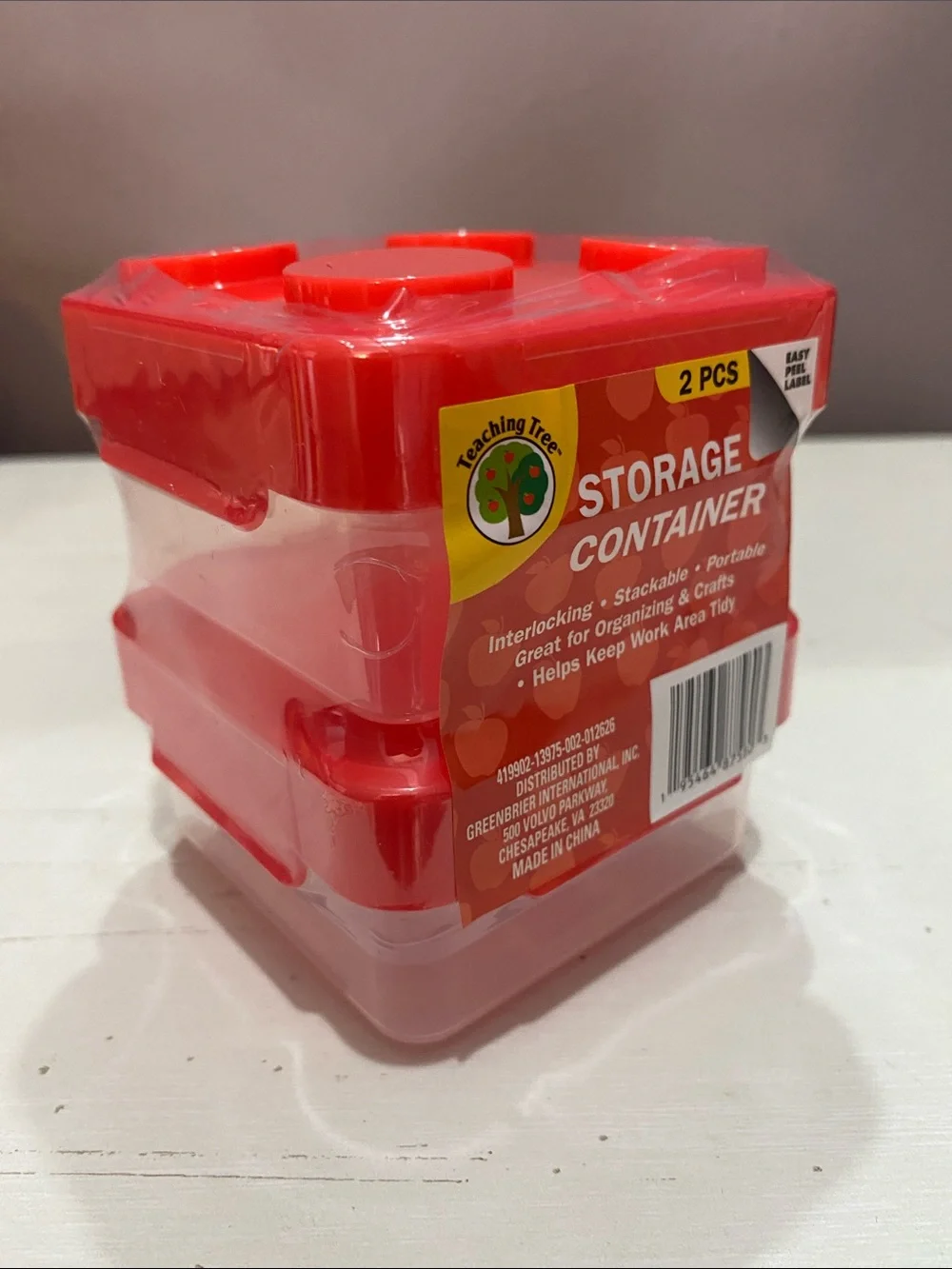 Teaching Tree convenient stackable