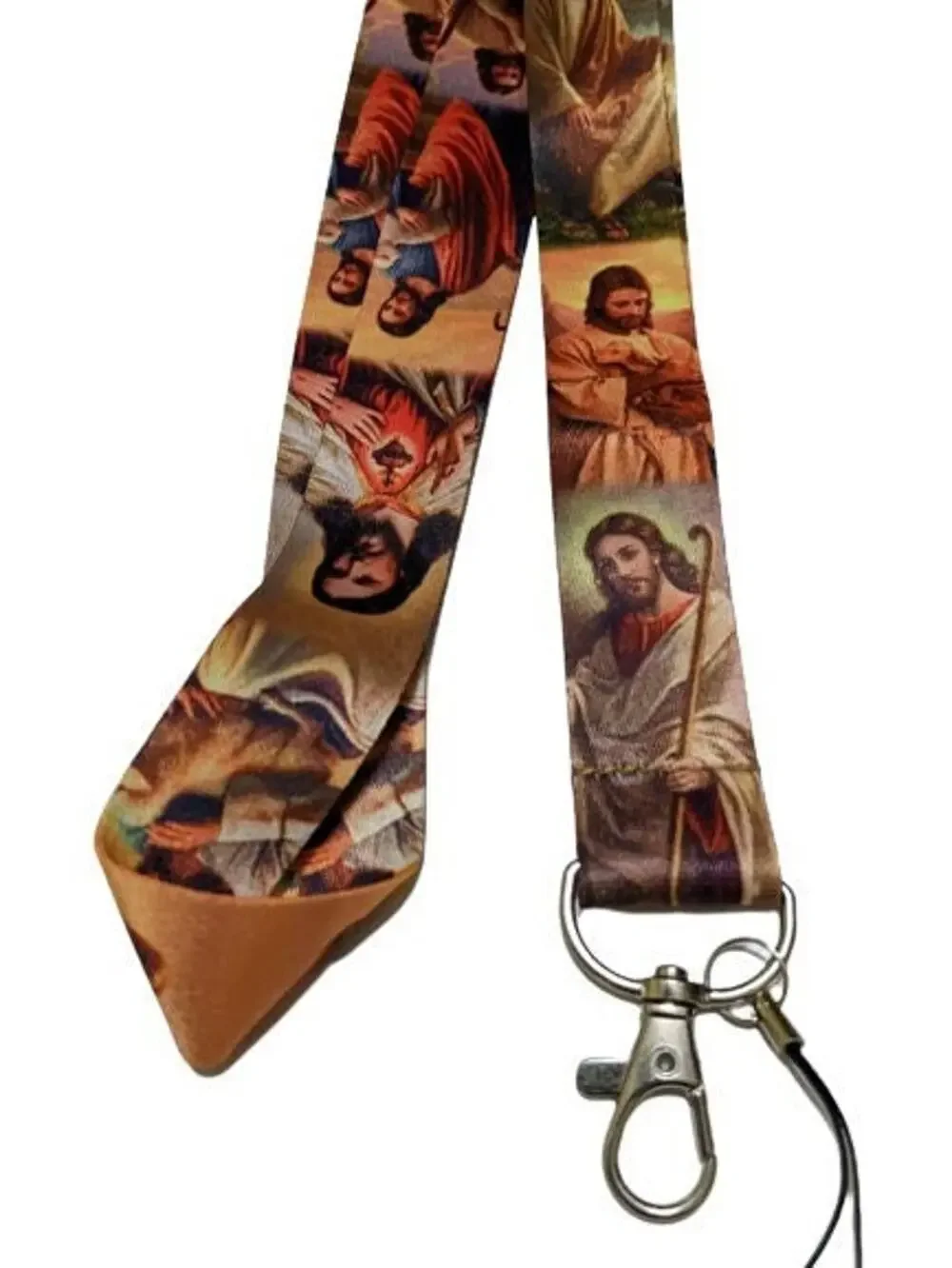 4/$20 Jesus Lord The Shepherd Lanyard ID Holder Badge Neck Strap Christianity