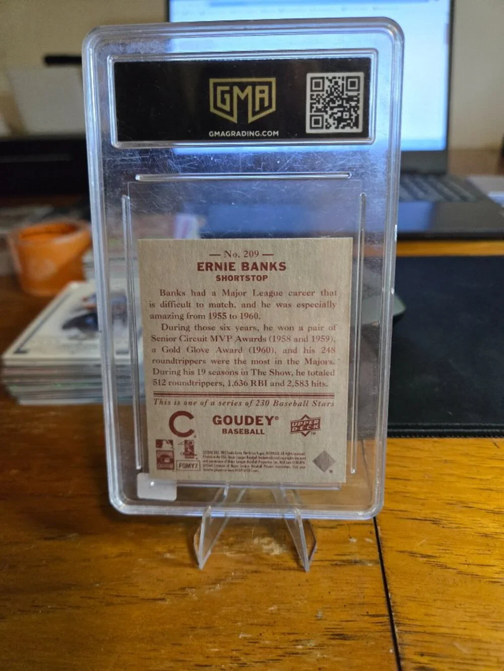 Upper Deck #209 ernie