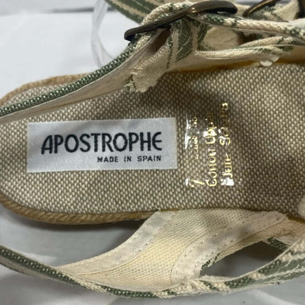 Apostrophe woman’s striped