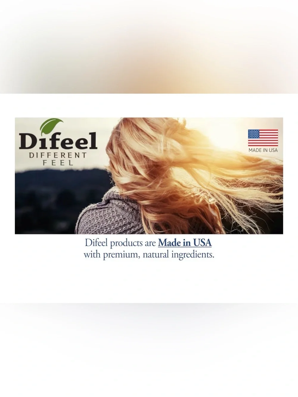 5/$35 NWT Difeel Elite - Vegan Niacinamide + Keratin Hydrating Hair Serum