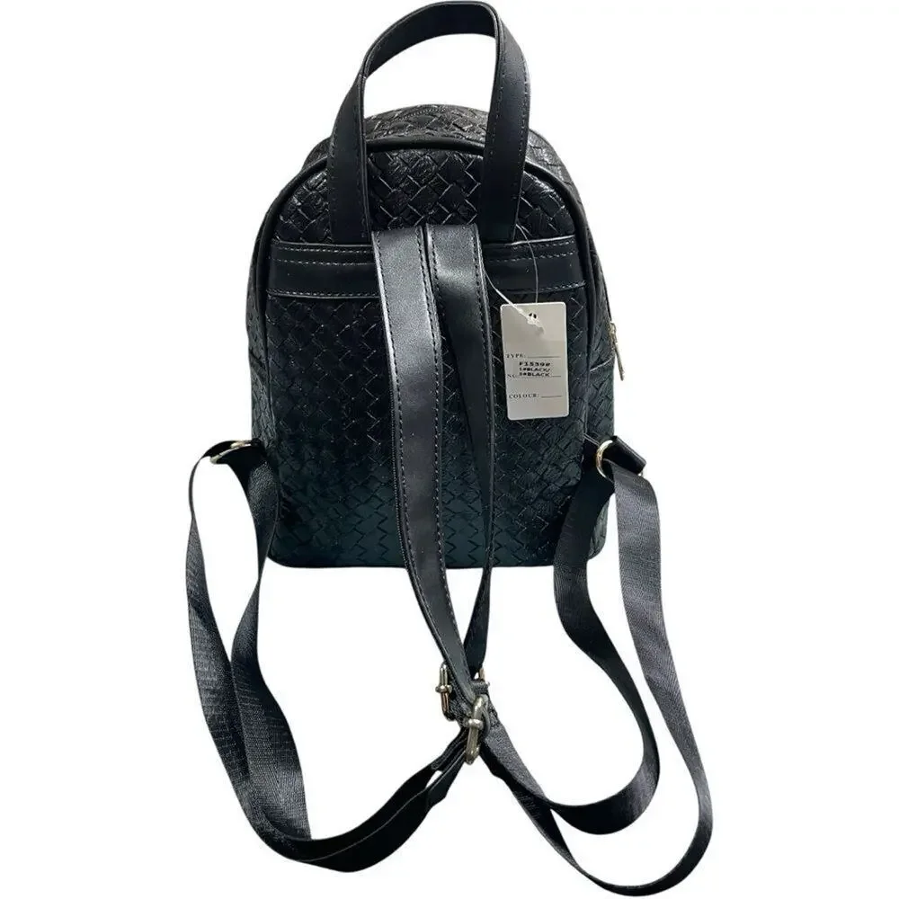 N/A black woven