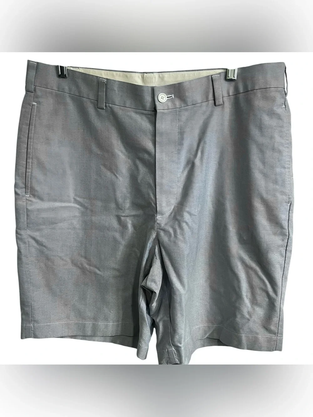 Brooks Brothers Blue Flat-Front Men's Shorts 36w EUC
