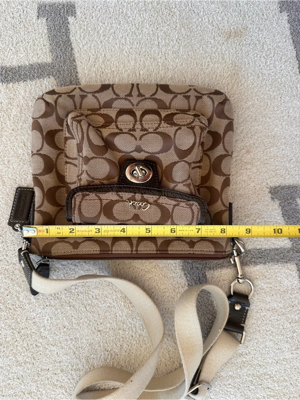 Coach crossbody signature