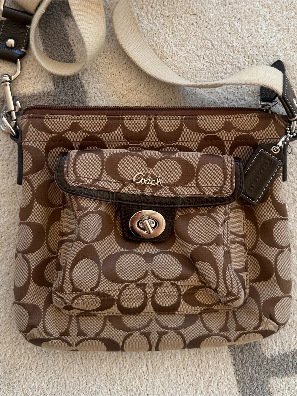 Coach crossbody signature