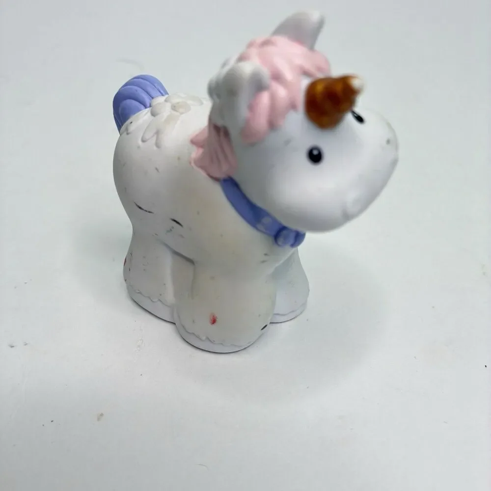 Fisher-Price LITTLE PEOPLE White Baby Unicorn 2003 Replacement Part