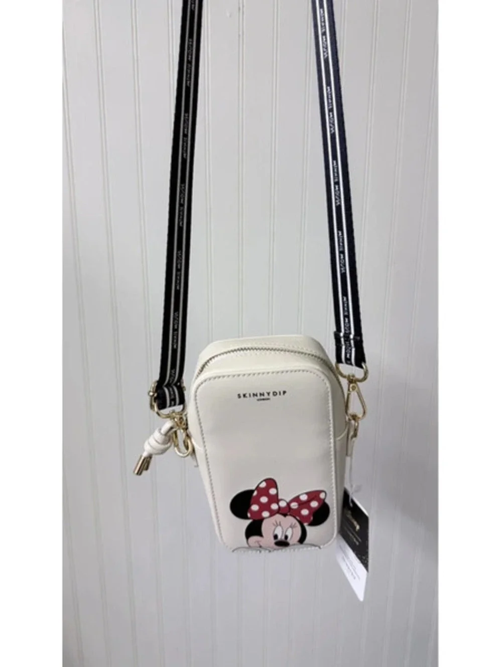 Disney x Skinnydip Minnie Mouse skinny crossbody bag new