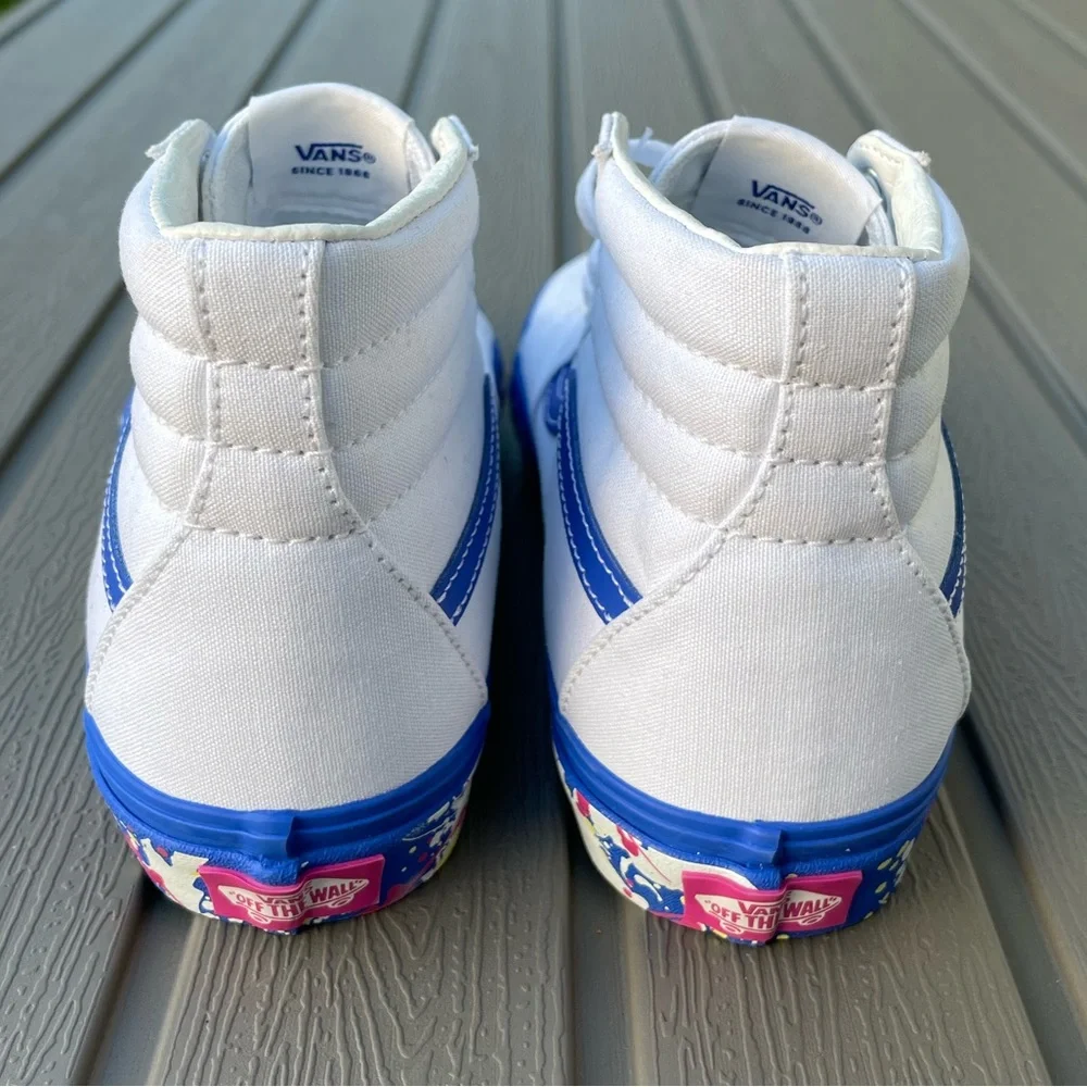 NEW Vans SK8 Hi Paint Boys' Grade School