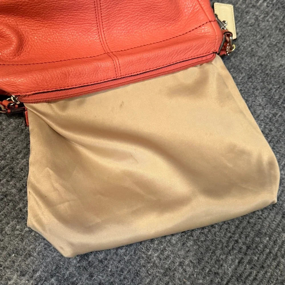 Coach pebbled leather