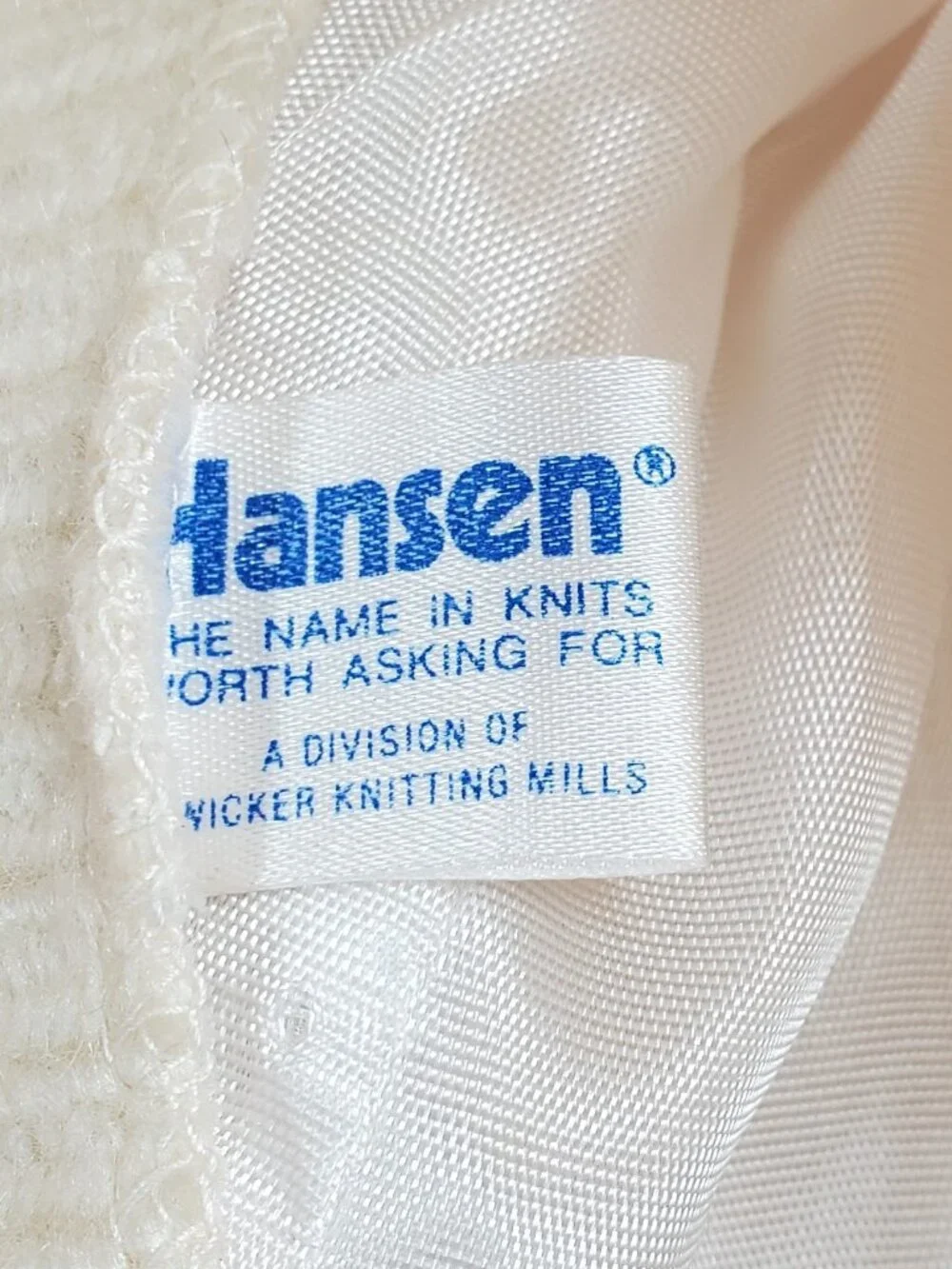 Hansen knit cloche