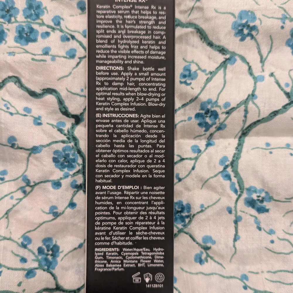 Keratin Complex this intense