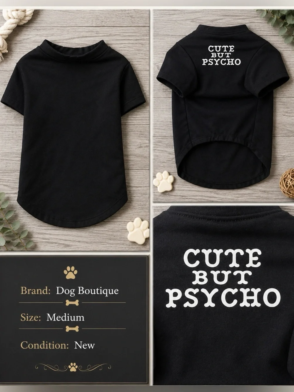 Dog Boutique new black
