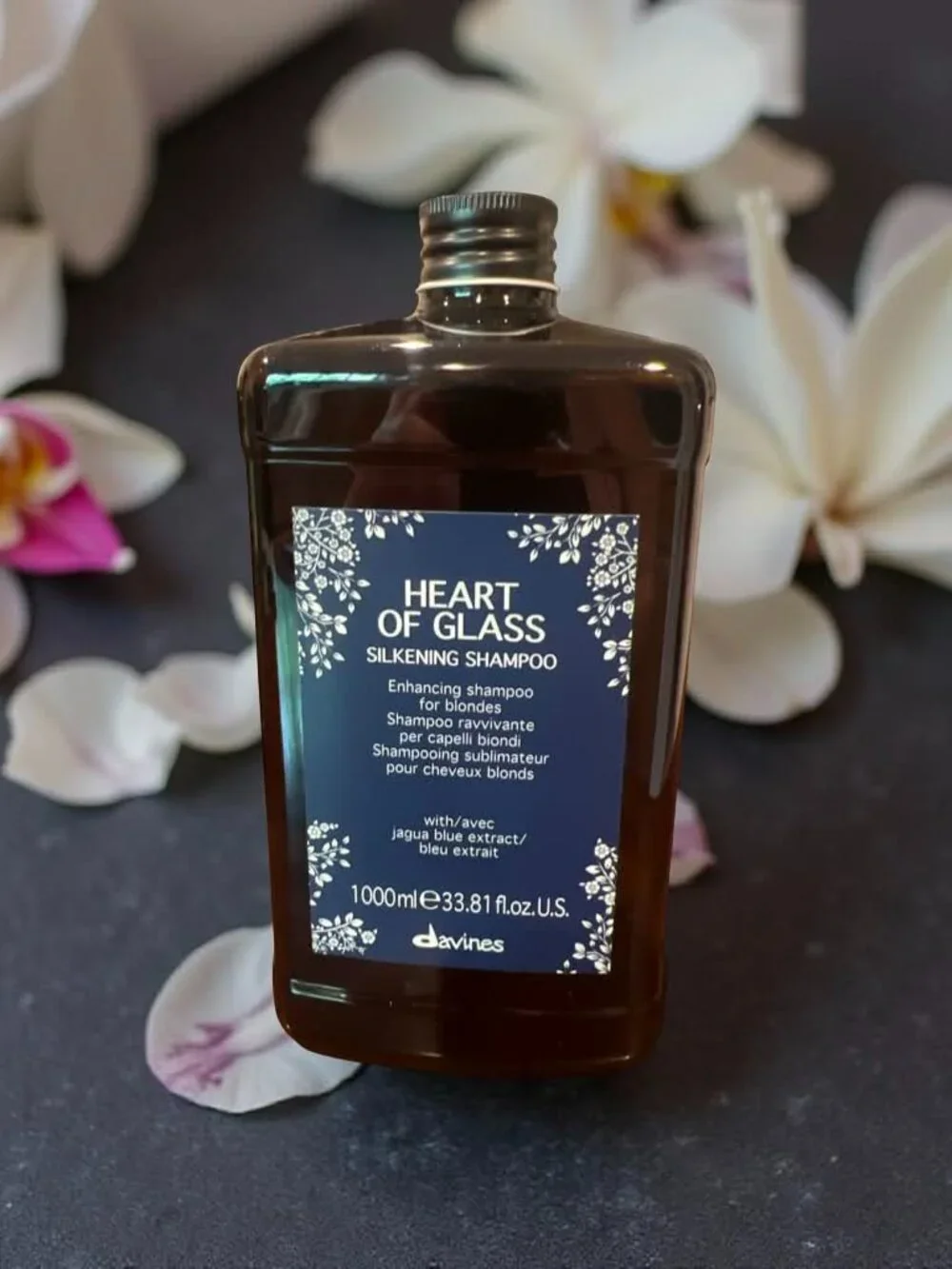 Davines Heart Of Glass Sheer Glaze Blond Shampoo  33.8 oz