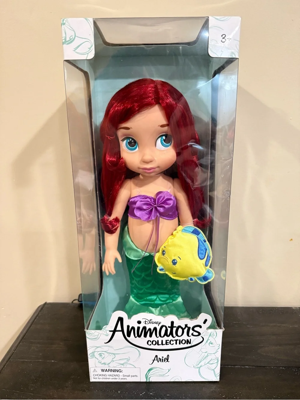 Disney Animators 16” Ariel Doll The Little Mermaid