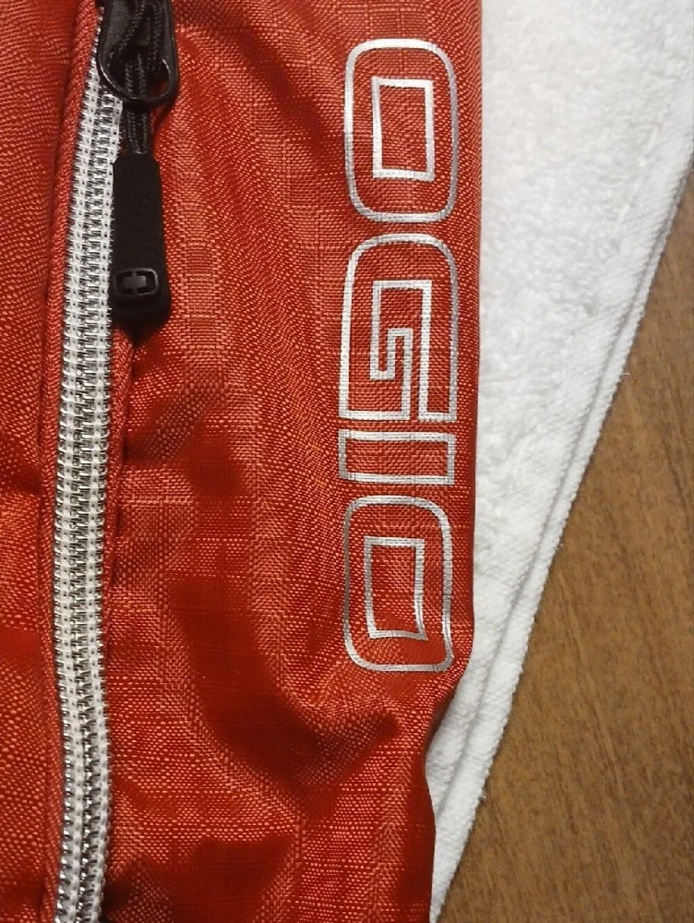 OGIO Red And Black Drawcord Backpack with Black Accents