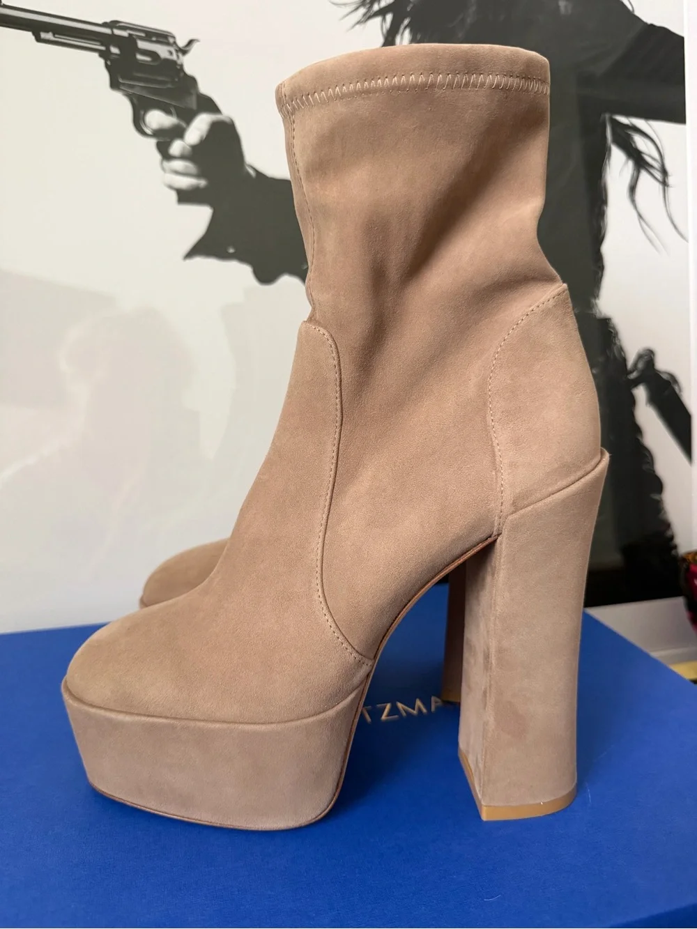 Stuart Weitzman left boot