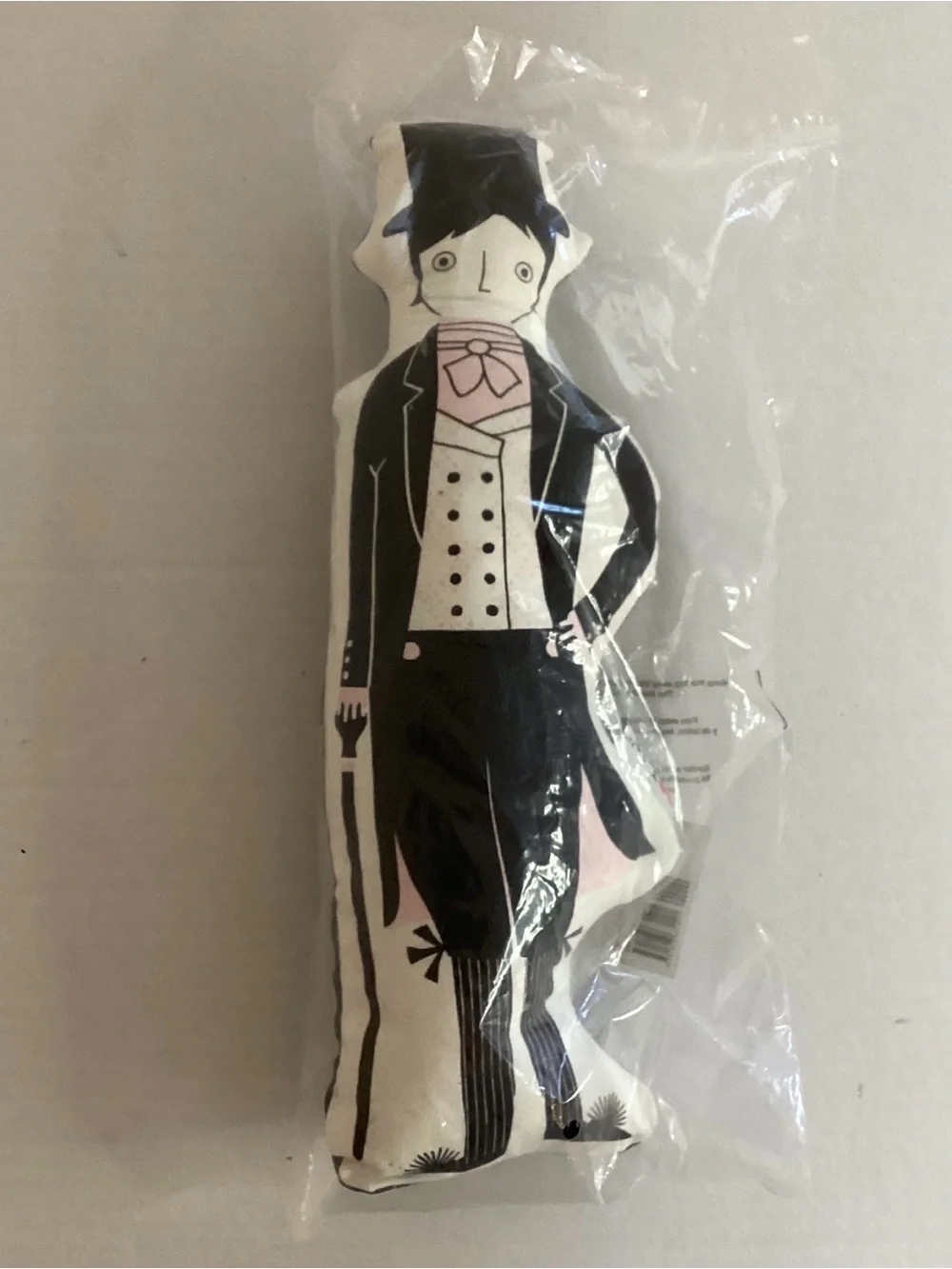 NWT Babylit Mr. darcy Plush Doll Jane Austen From Gibbs-smith Collectible Rare