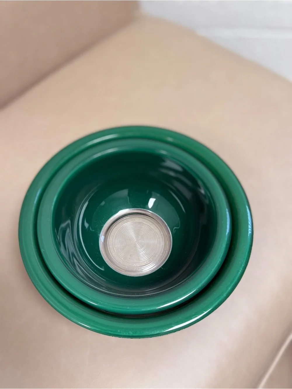 Pyrex set green
