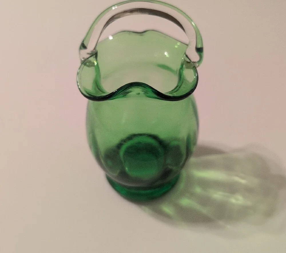 pilgrim glass handblown green