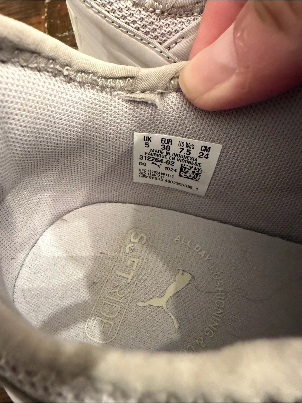 Puma women’s softride
