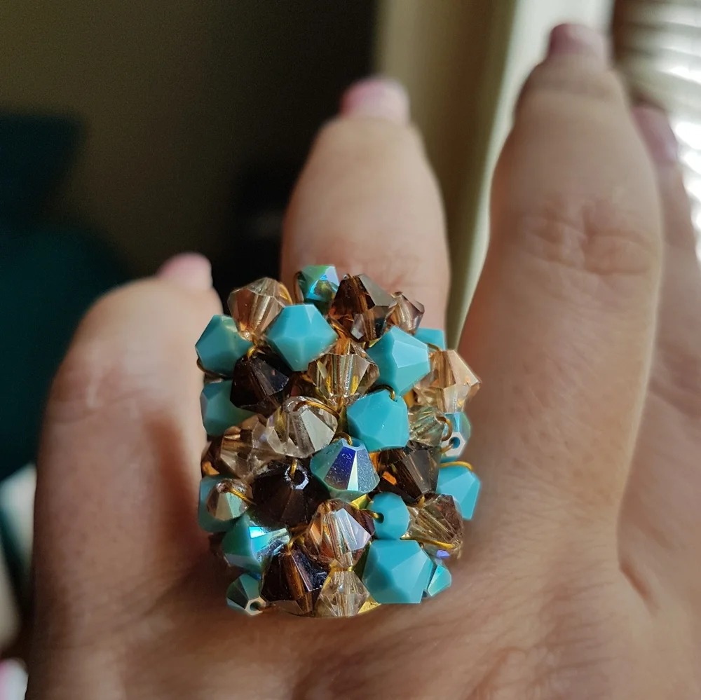 Swarovski statement ring