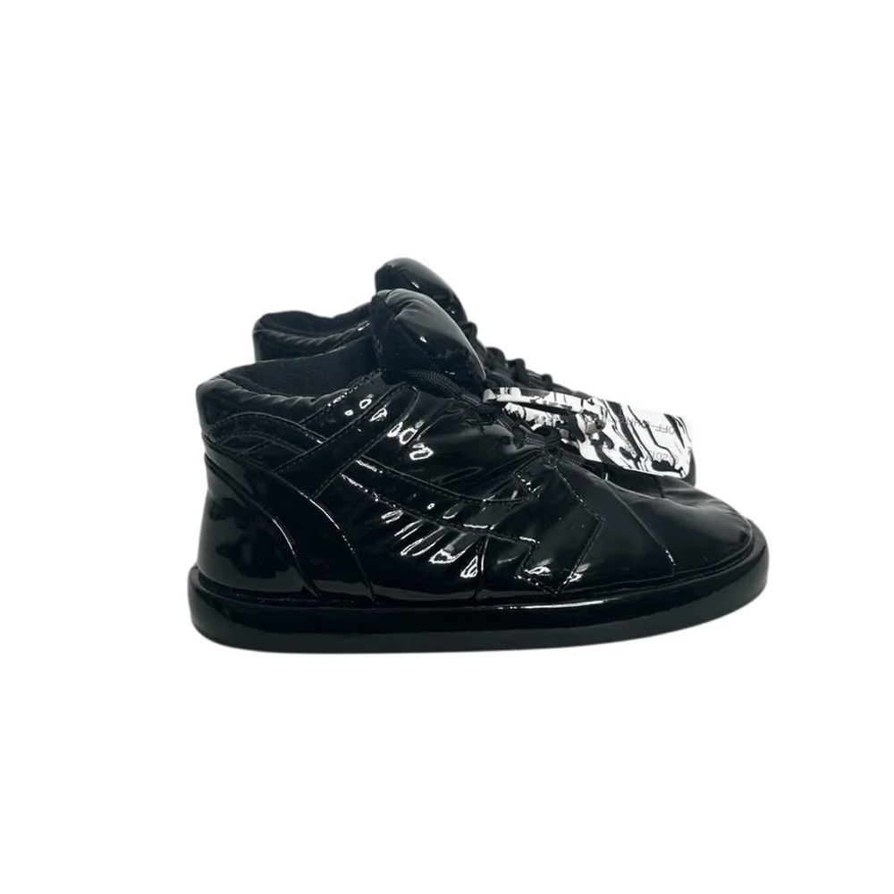 Off-White Women’s Bump High Sneaker Black Size EU 38 US 7.5/8 Made in Italy