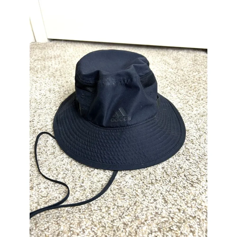 Adidas Hat Mens Black Victory III‎ Aeroready Sun Protect Bucket Hat