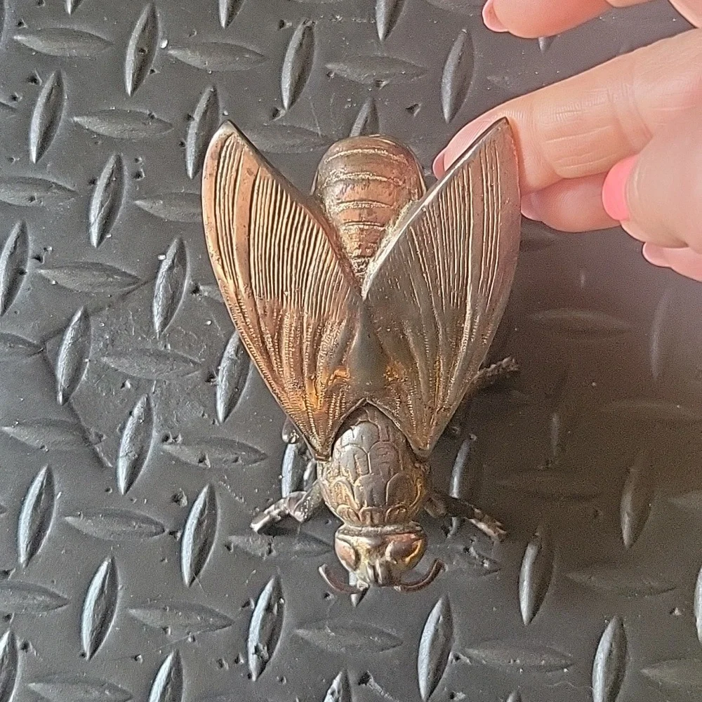 Vintage brass fly