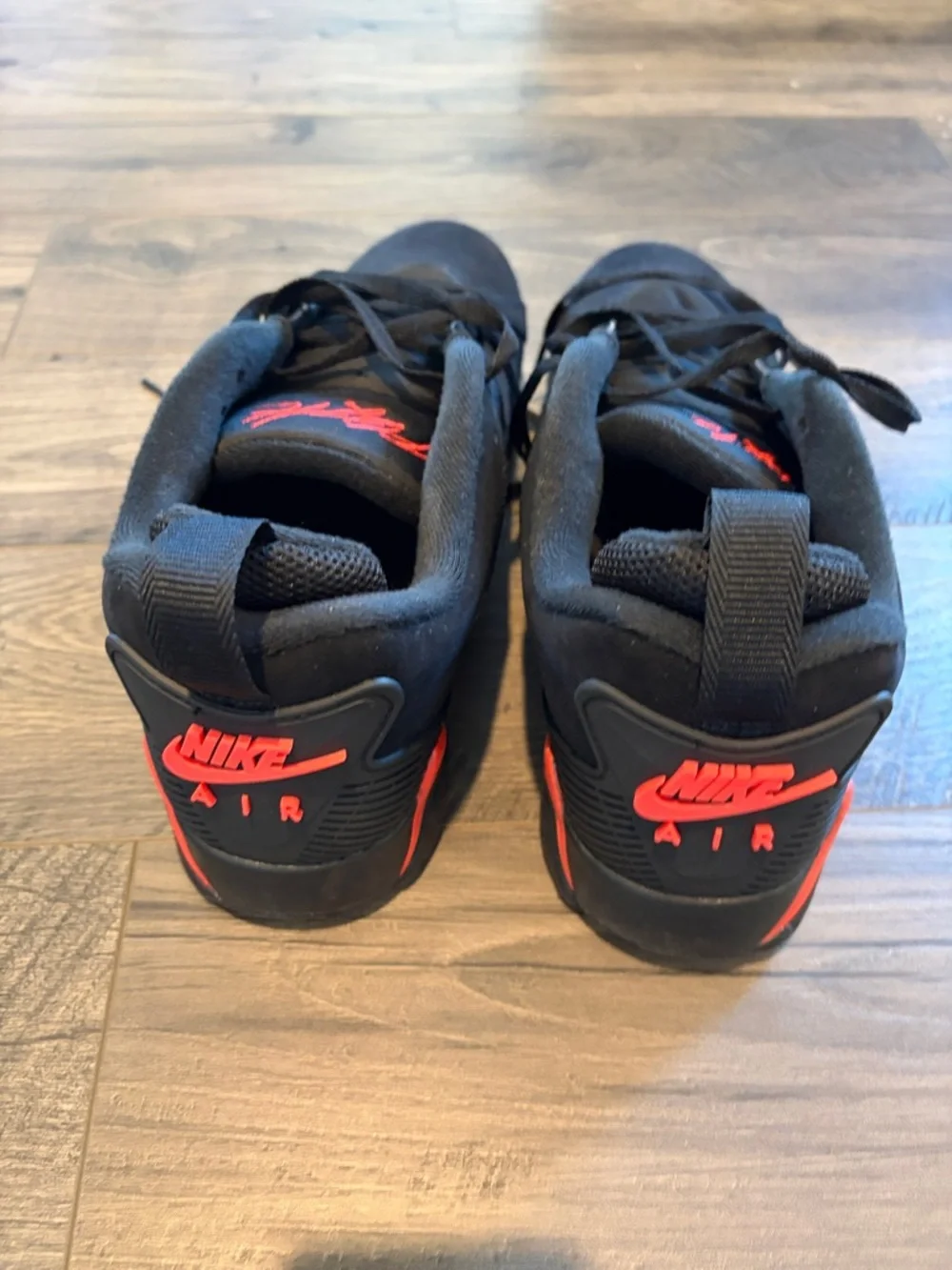 Jordan MVP 92 Black and Red Men's Athletic Sneakers