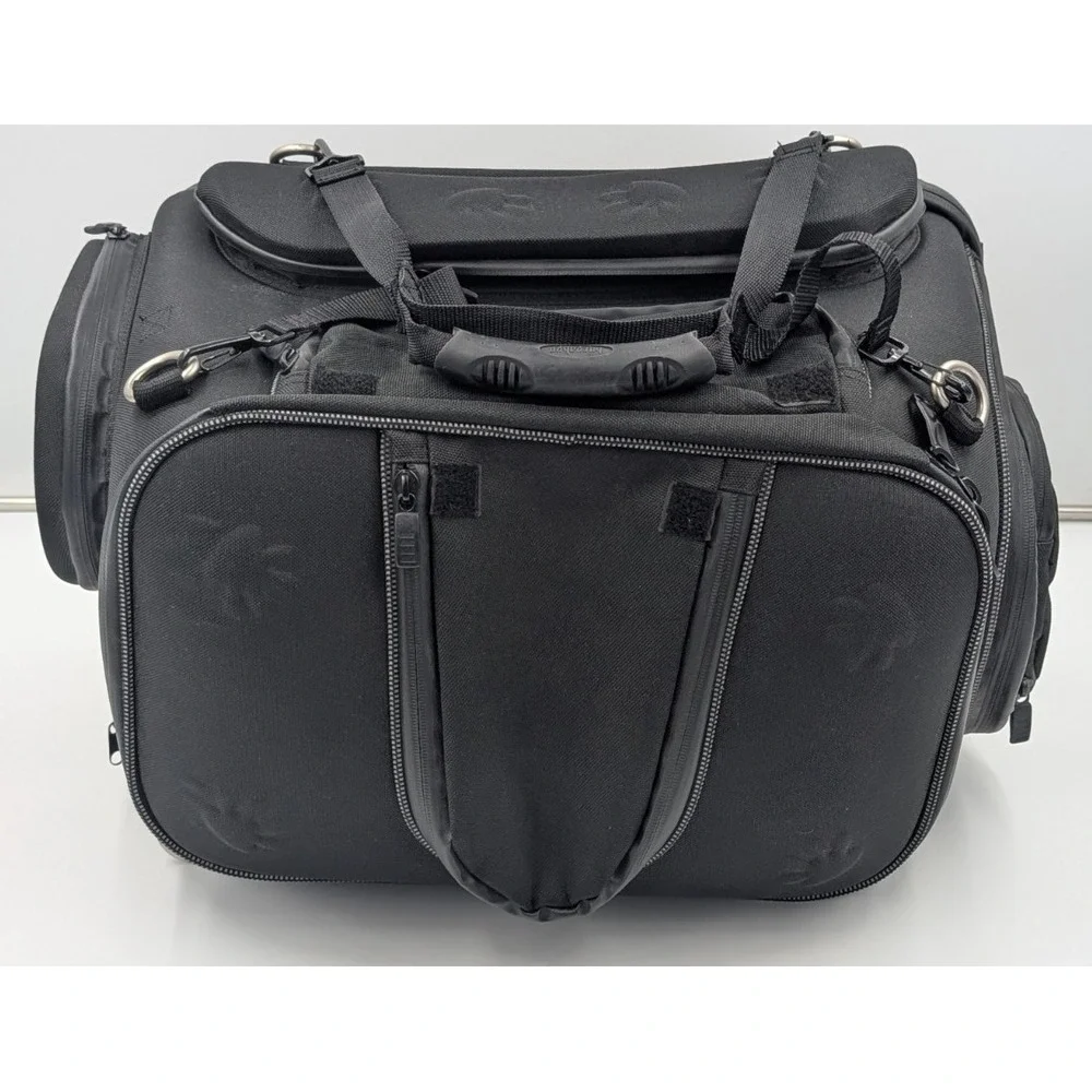 Kuryakyn Pet Palace Carrier Black Motorcycle Travel Comfort Liner 4199 W/ Straps