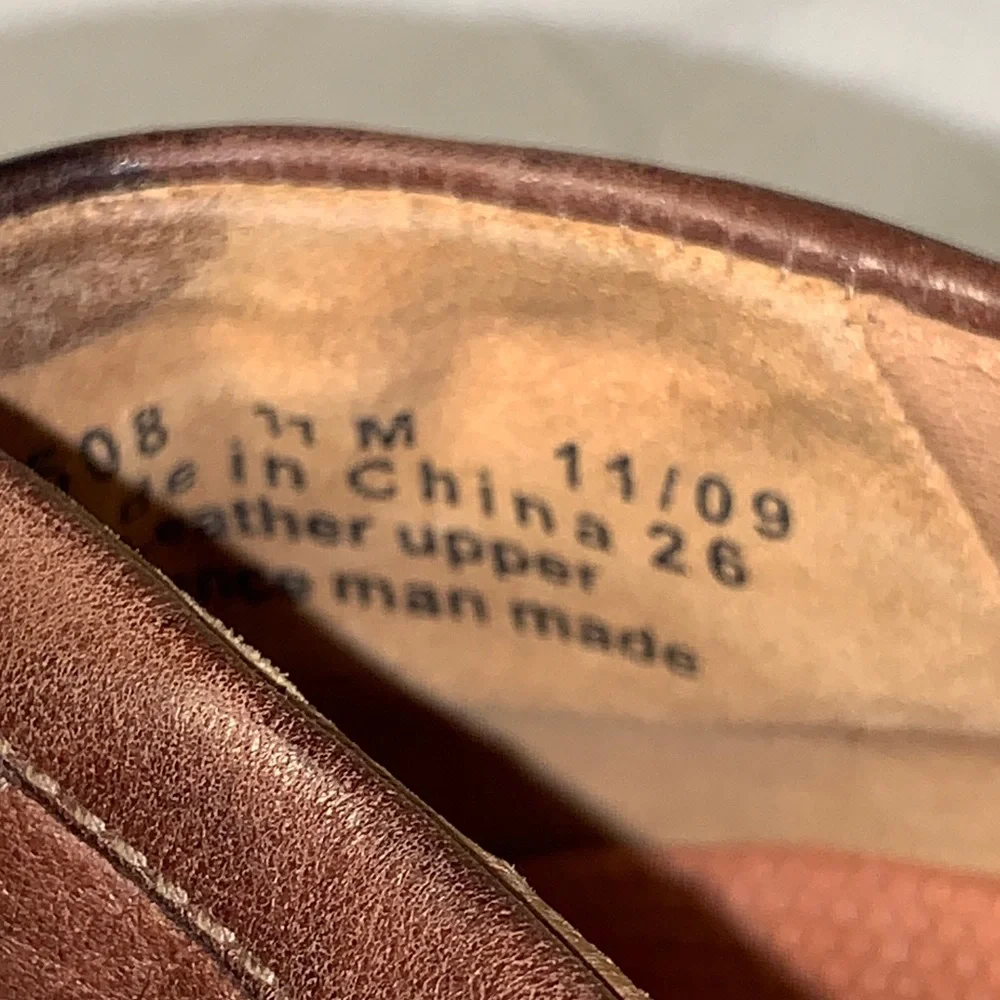 Clarks soft brown