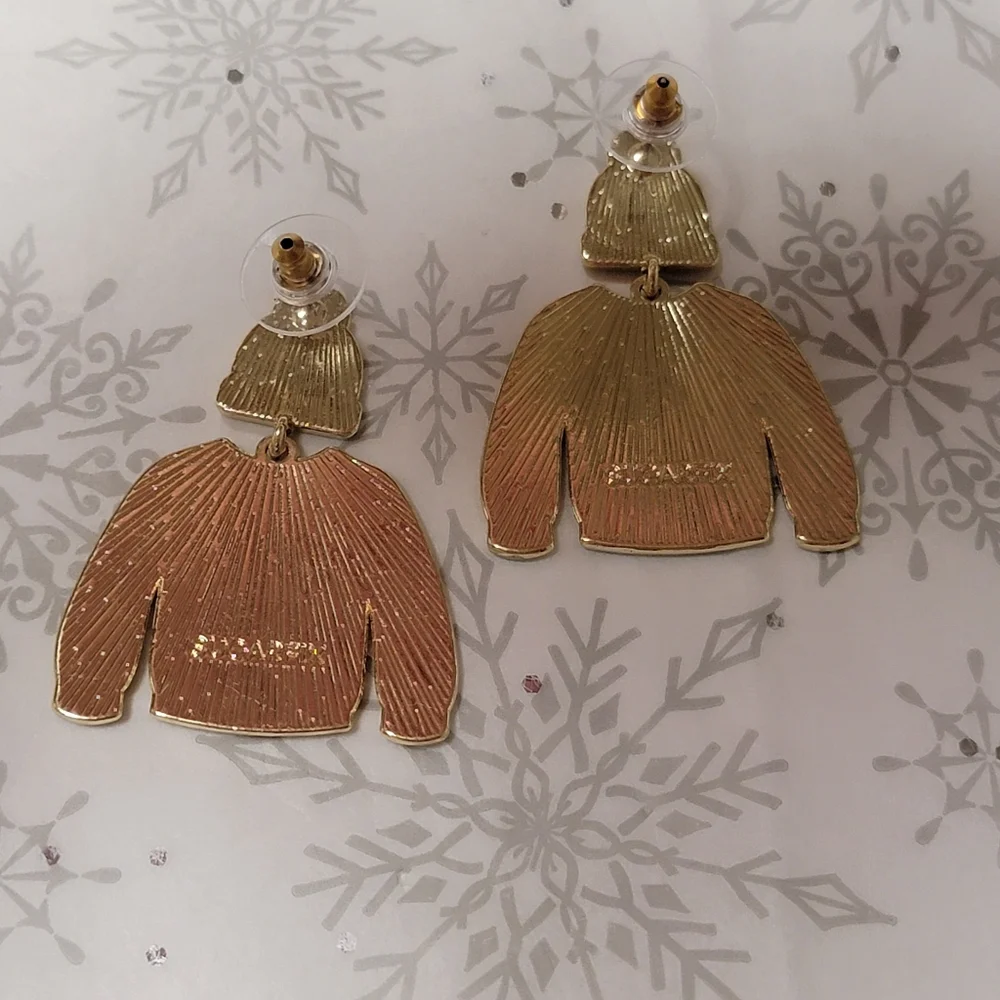 SUGARFIX by BaubleBar Love You a Latke Happy Hanukkah! Jewish Holiday Earrings