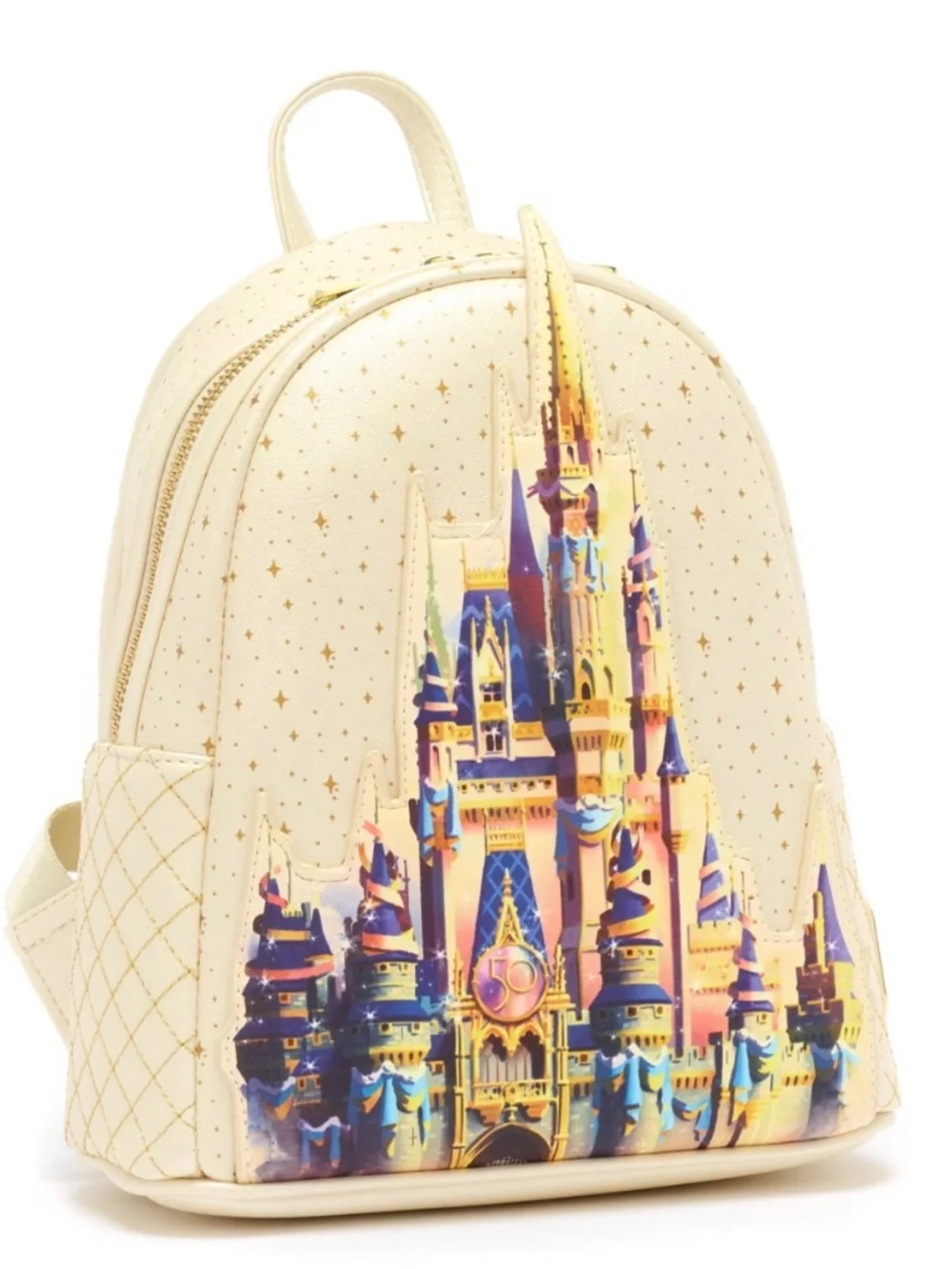 Disney 50th Anniversary Castle Loungefly Backpack NWT