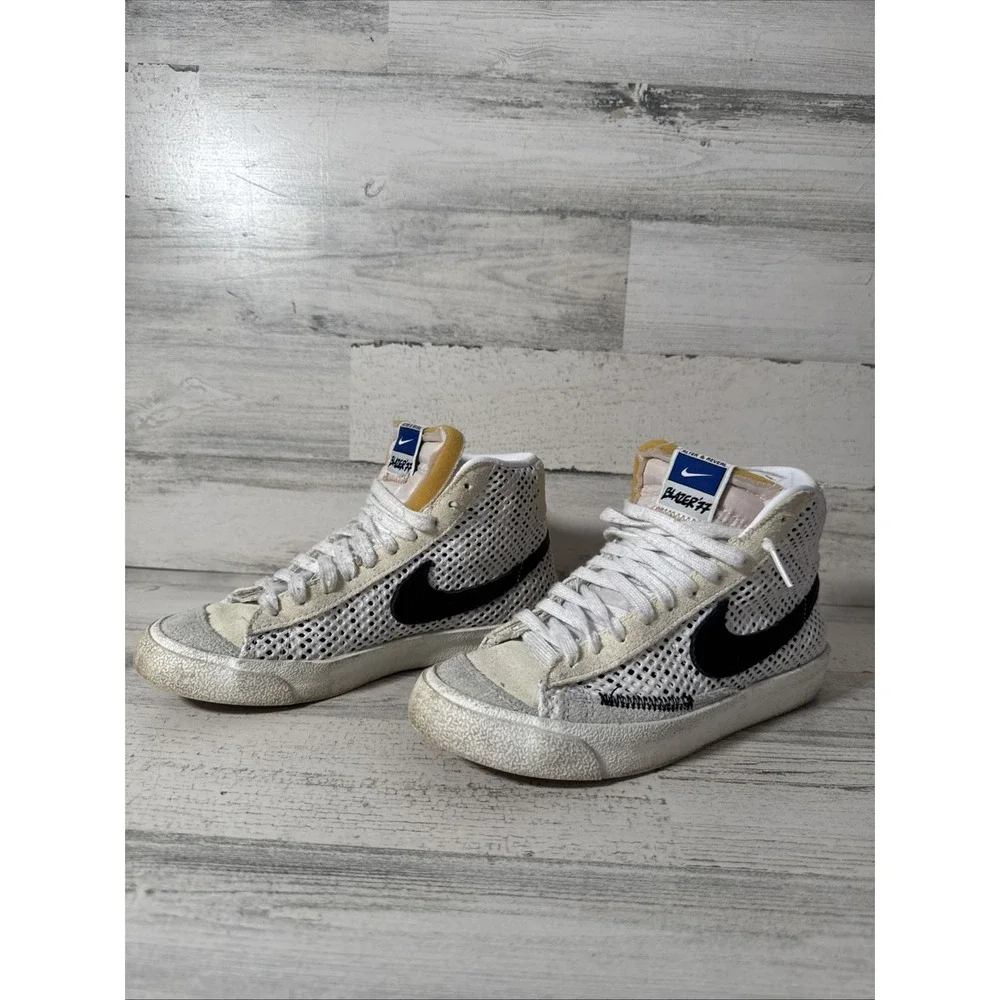 Nike Blazer Mid‎ '77 Alter & Reveal Unisex Black & White 6.5