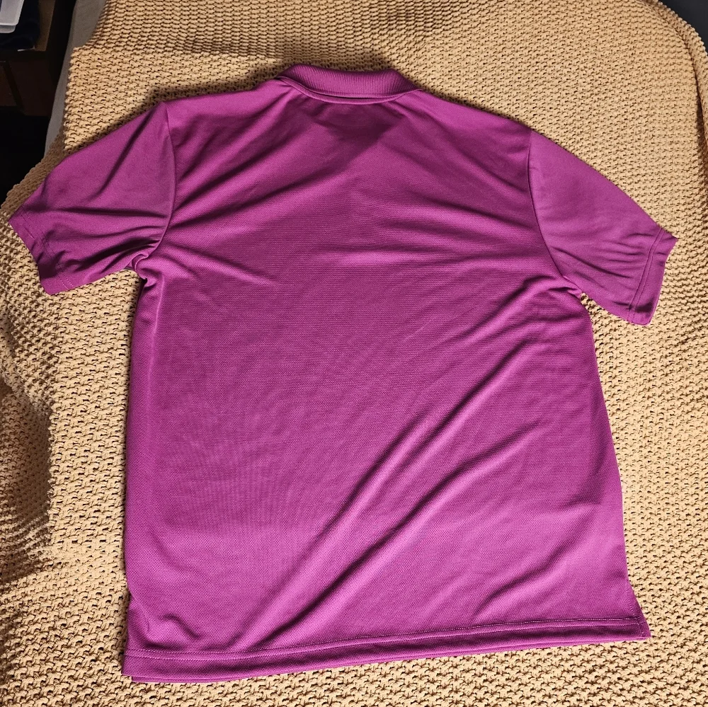 PGA Tour Airflux Bold Magenta‎ Polo Shirt NWT Size Large