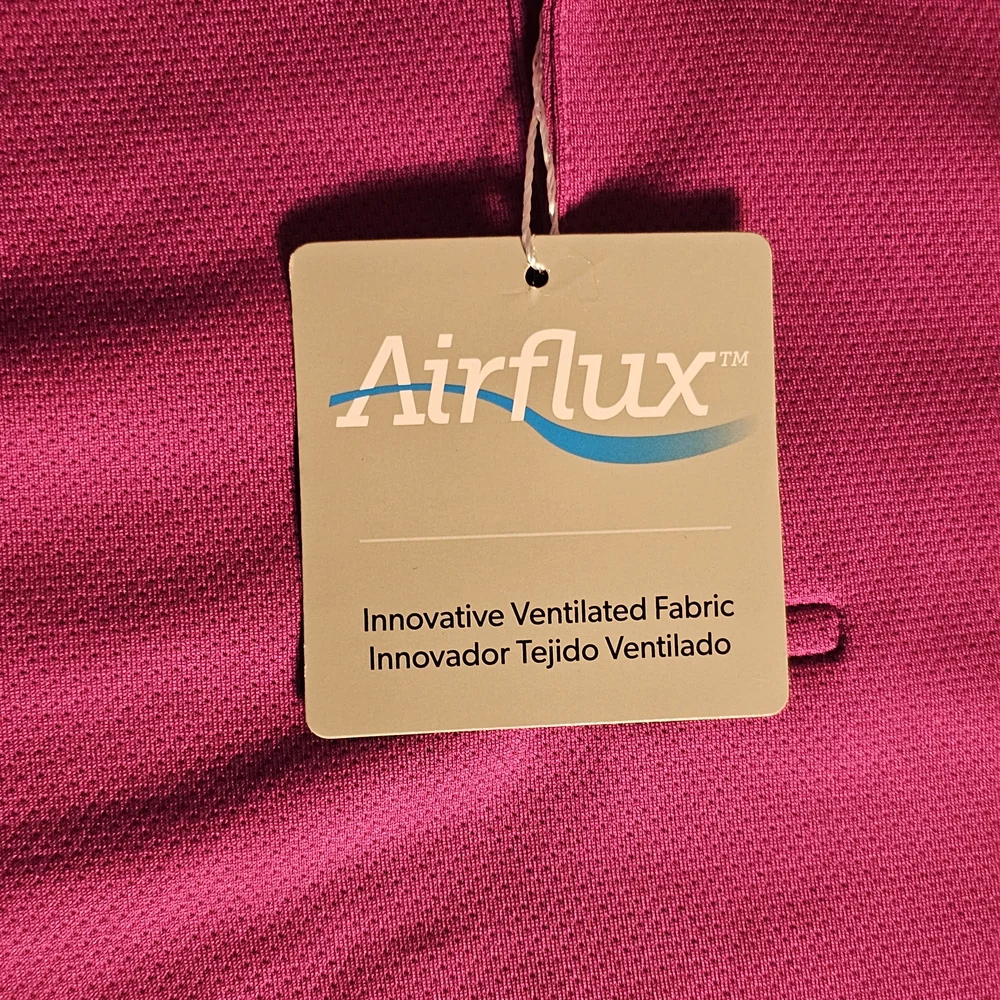 PGA Tour Airflux Bold Magenta‎ Polo Shirt NWT Size Large