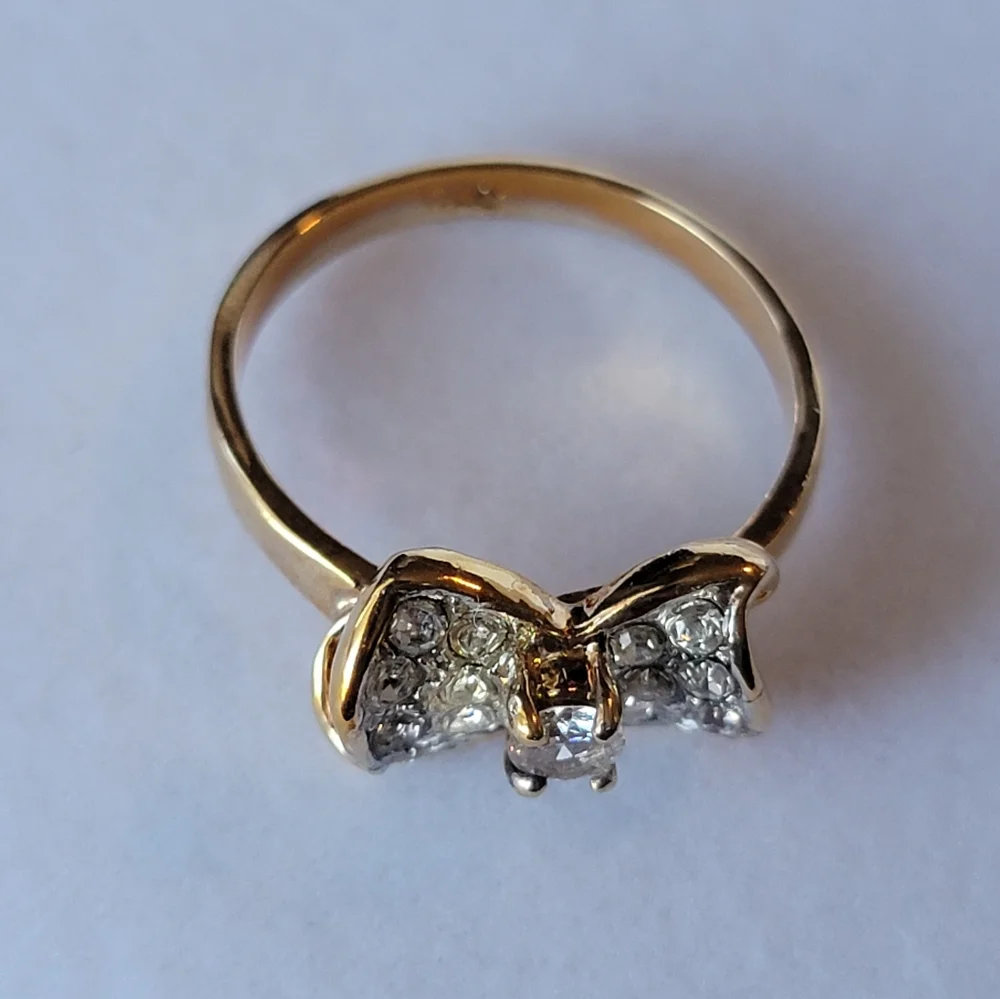 Vintage plated ring