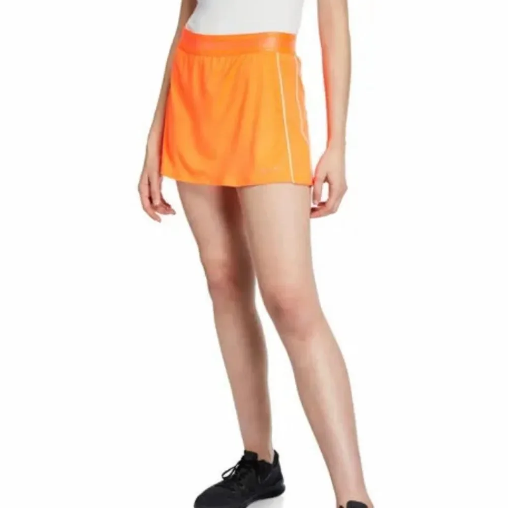 Nike Court Victory Skort Women Size XL‎ Orange Dri-FIT Athletic Tennis Skirt