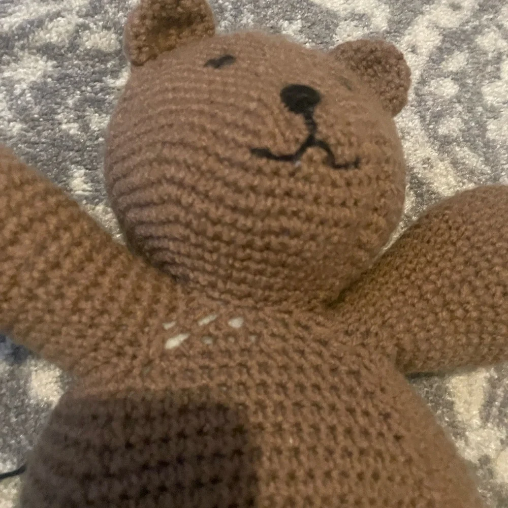 Handmade adorable brown